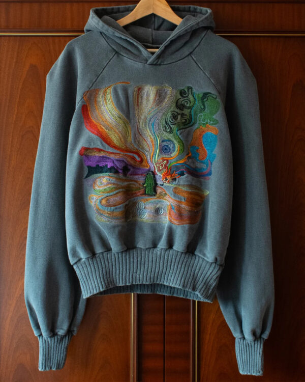 House Of Errors Multi Blue Hoodie