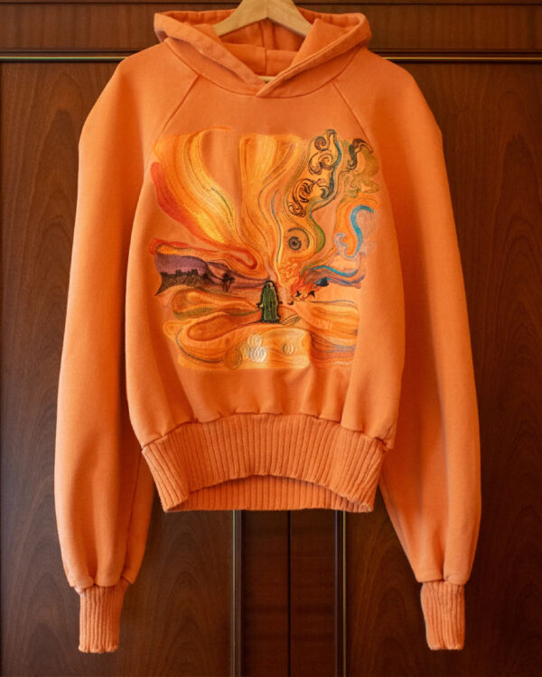 House Of Errors Orange Hoodie