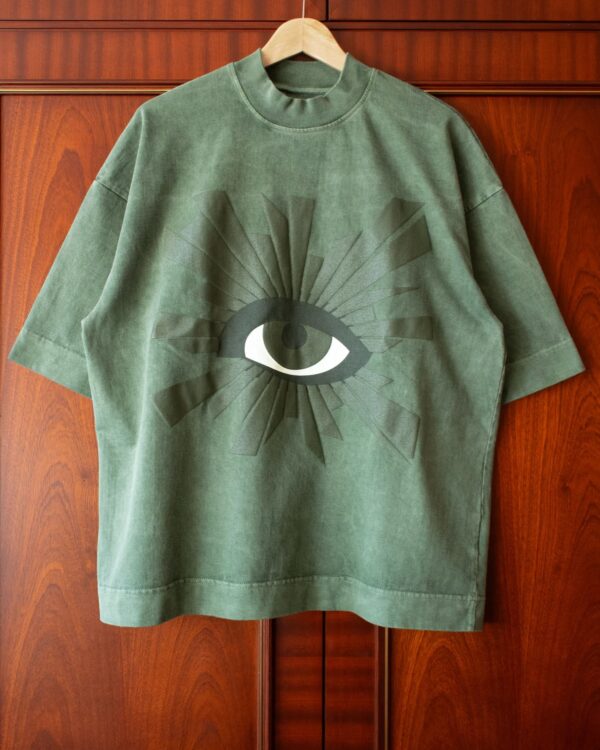 All-Seeing Heavyweight Tee in Emerald