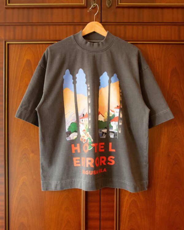 Hotel Errors Heavyweight Tee - Ragusa Ibla