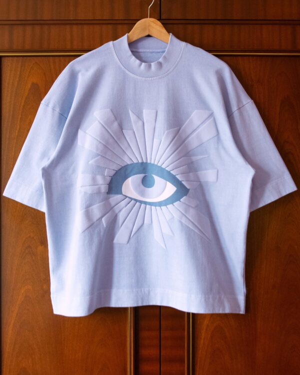 All-Seeing Heavyweight Tee in Neptune